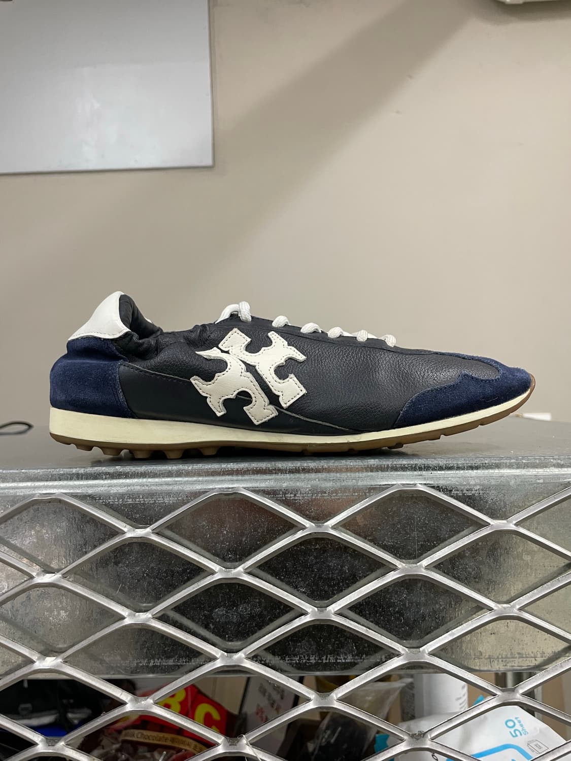 토리버치 레더 스웨이드 스니커즈 8M (gr-4695) 상품이미지3