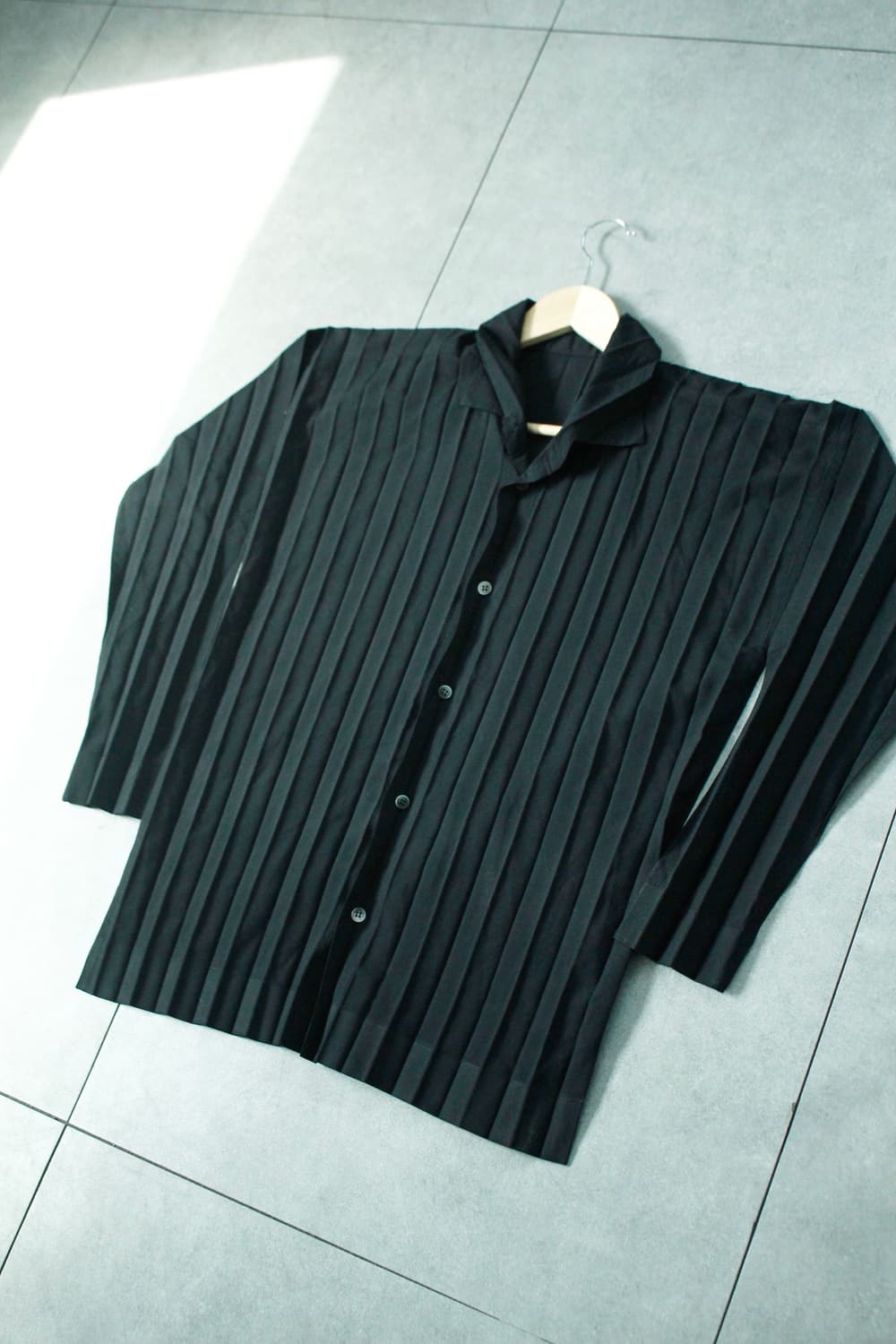 Homme Plisse Black Shirt 상품이미지1
