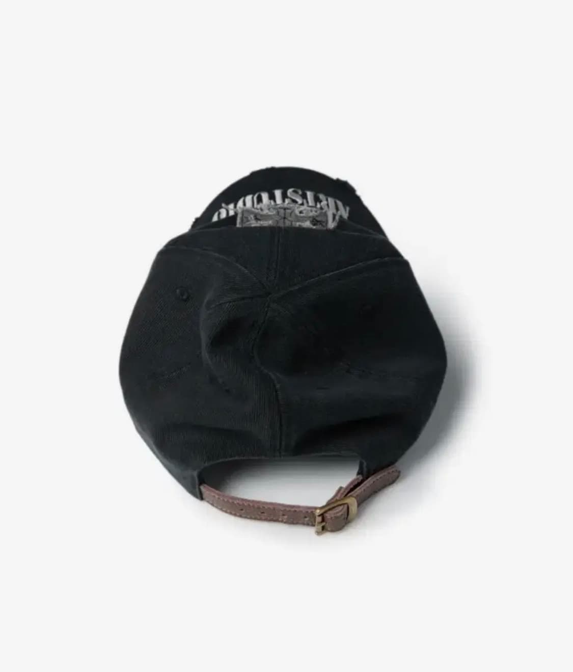 [새상품] ETCE CROSS DESTROYED CAP (BLACK) 상품이미지2