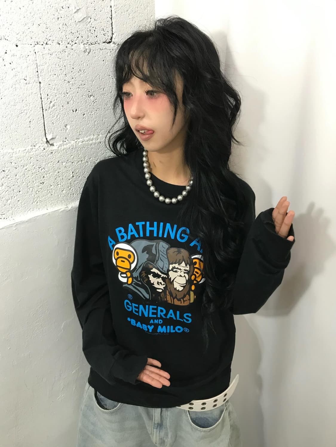 Bape Baby Milo Generals Long Sleeves 상품이미지7