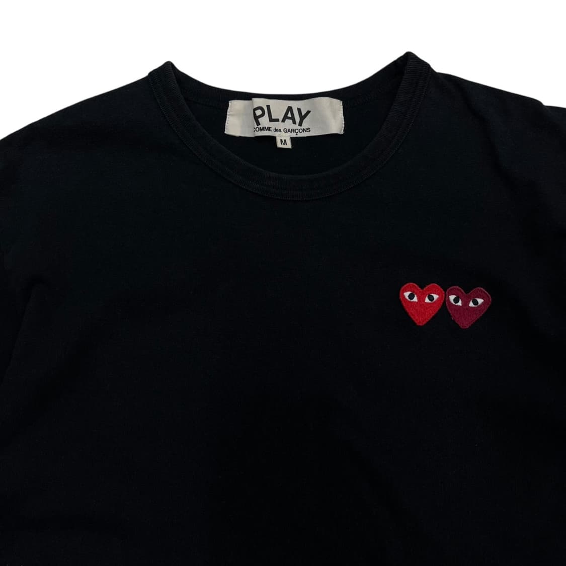 꼼데가르송 하트와펜 블랙 반팔티 M 상품이미지4