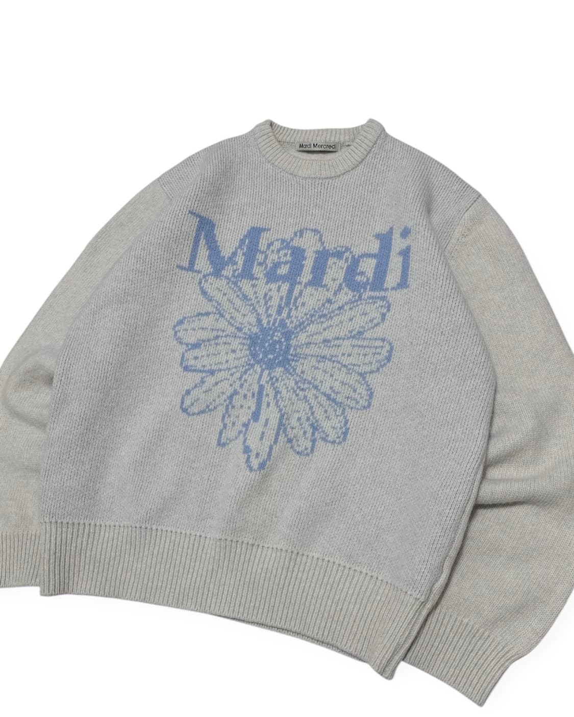 마르디 메크르디 플라워 니트 스웨터 상품이미지3