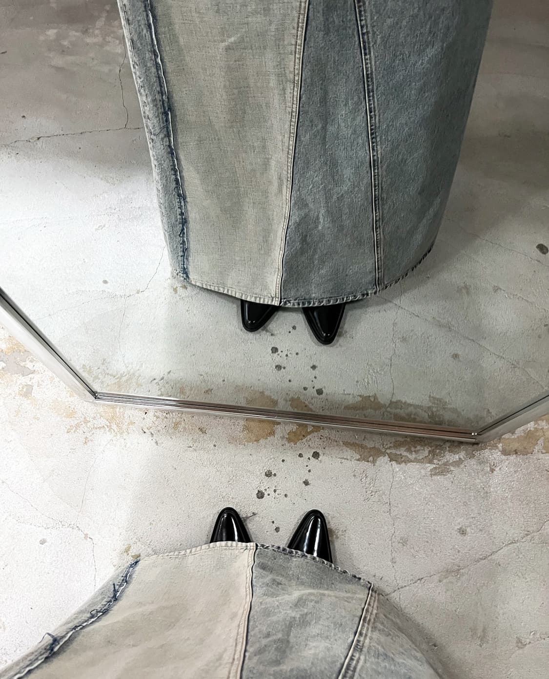 MM6 MAISON MARGIELA denim skirt 상품이미지8
