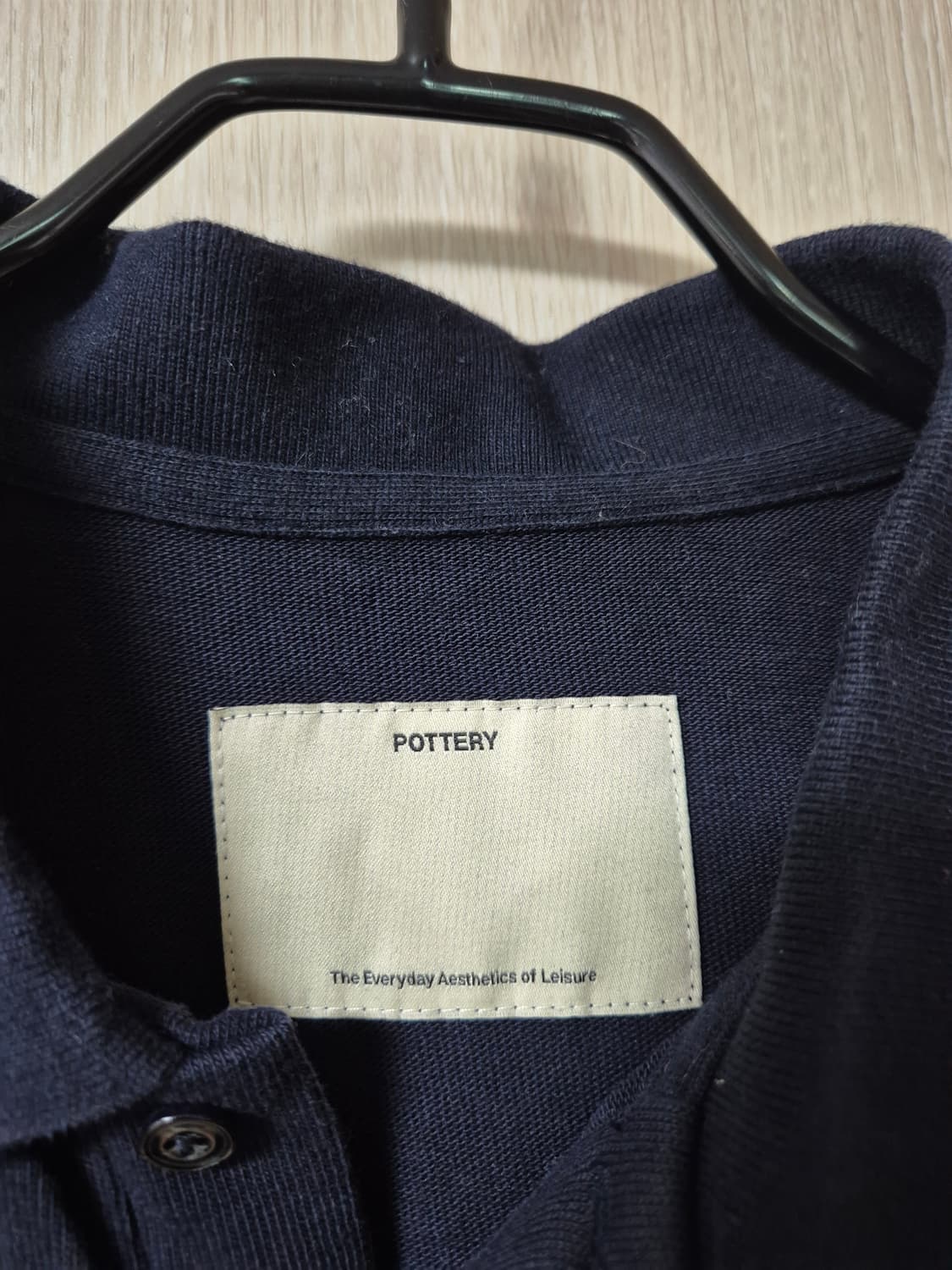 Pottery 포터리  캄포트 폴로 스웻셔츠  카라 맨투맨 긴팔 3사이즈 상품이미지4