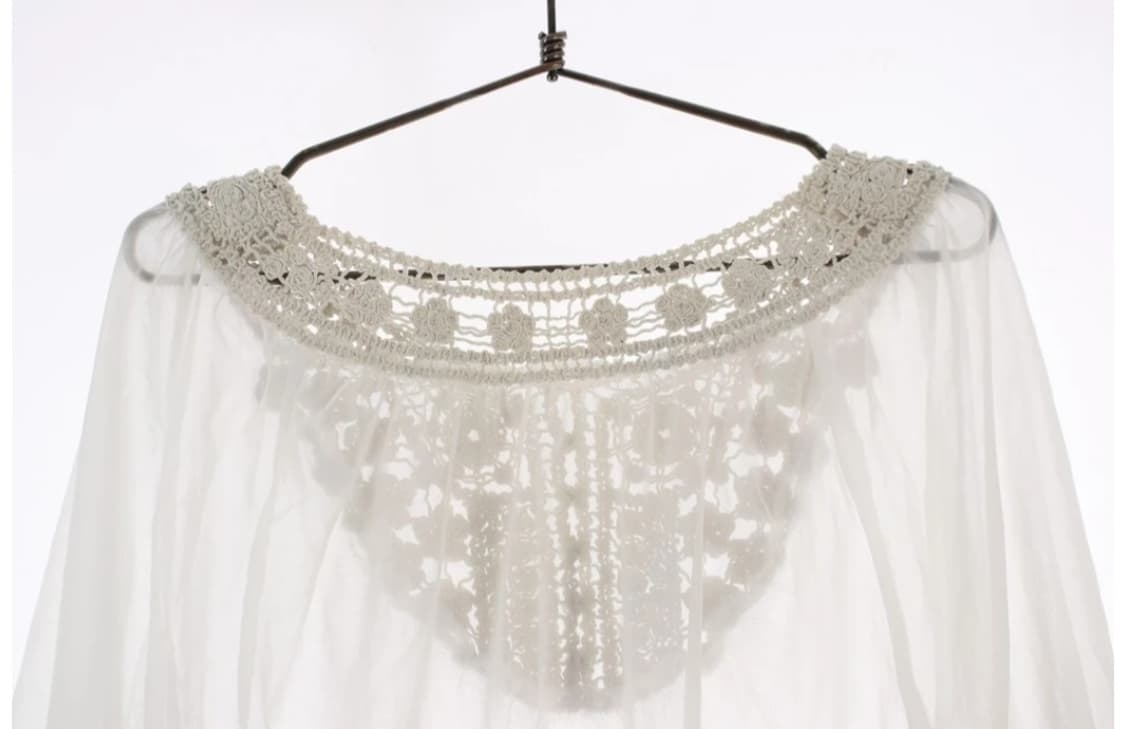 시스루 크로쉐 블라우스 상품이미지3