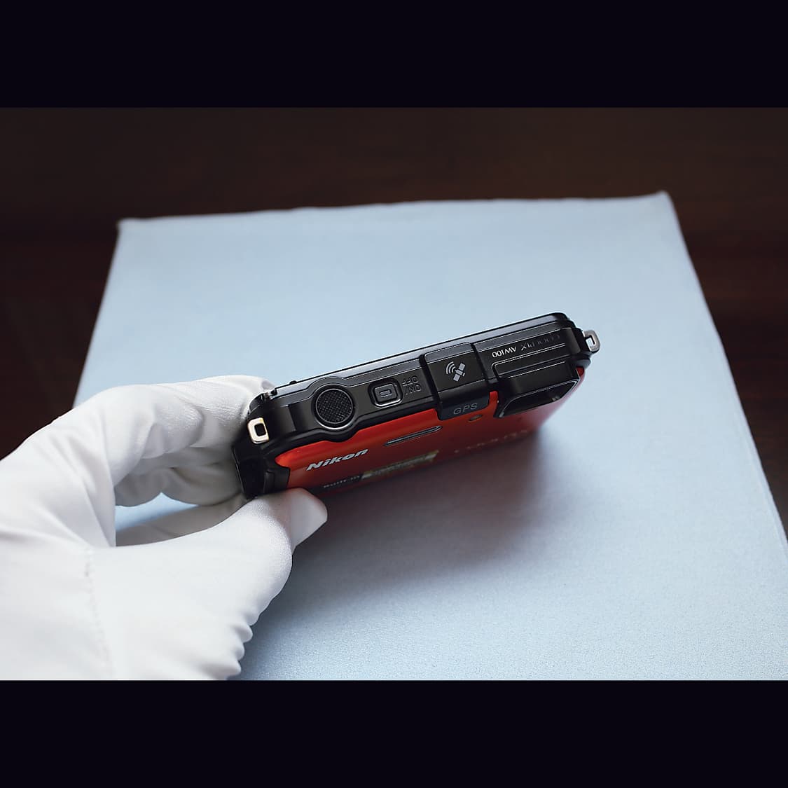 레어<A+급><한글>니콘 쿨픽스 aw100 오렌지 빈티지 디카 상품이미지3