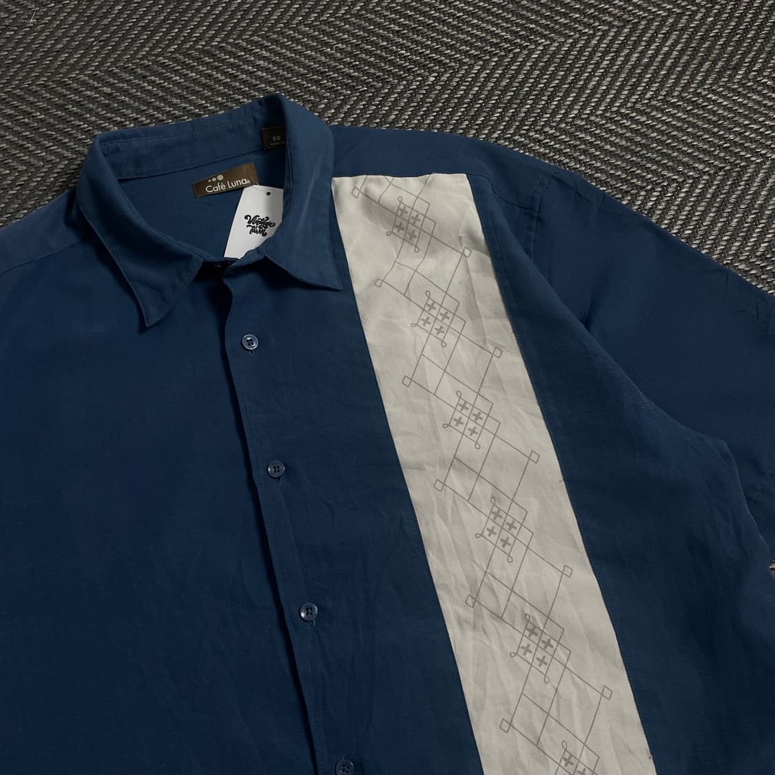 Luna USA 빈티지 쿠바 셔츠o 4648 상품이미지6