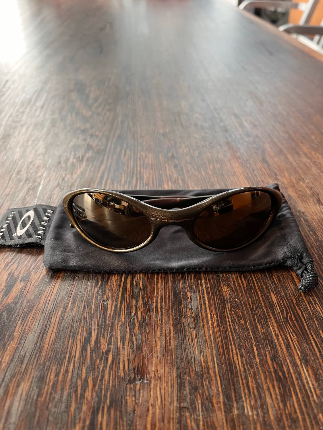 Oakley eye jacket 1.0 Gen1 오클리 아이자켓 골드펄 상품이미지2