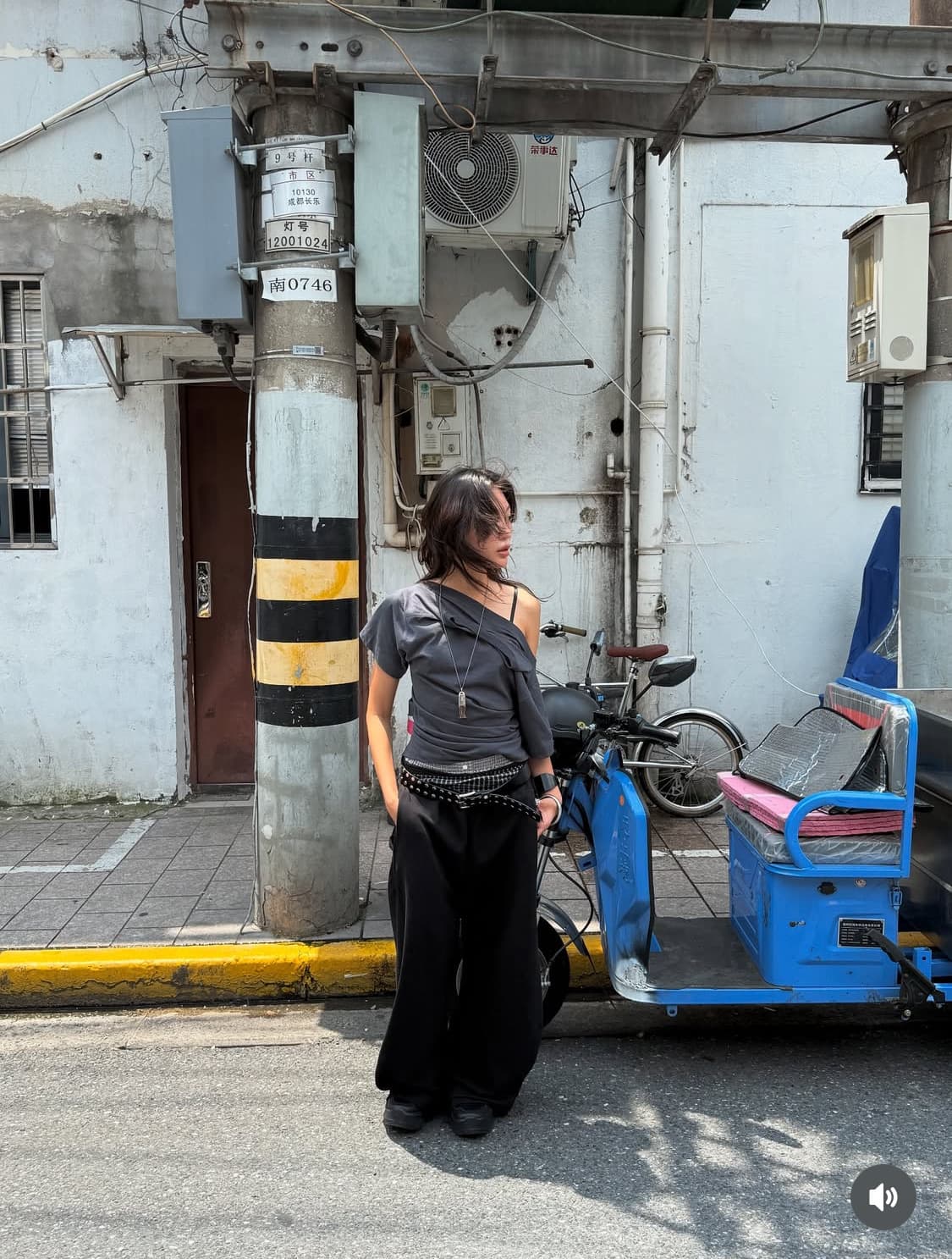 LCDC 레이어드 체크 스웻팬츠 상품이미지2