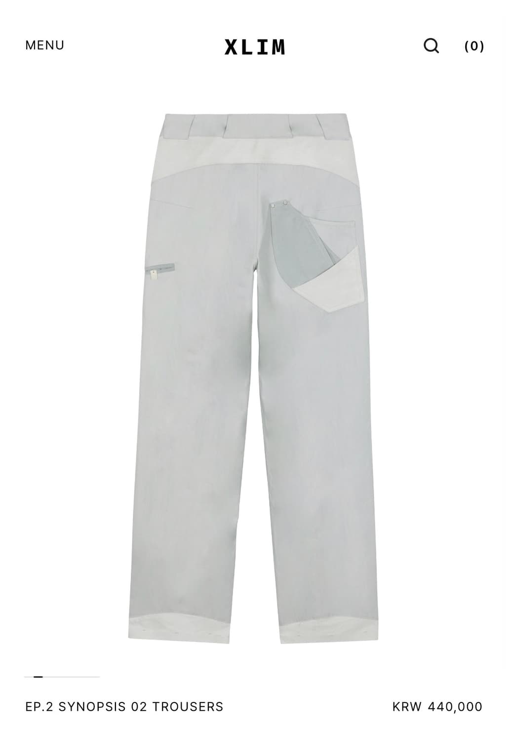 엑슬림 EP.2 SYNOPSIS 02 TROUSERS 상품이미지2