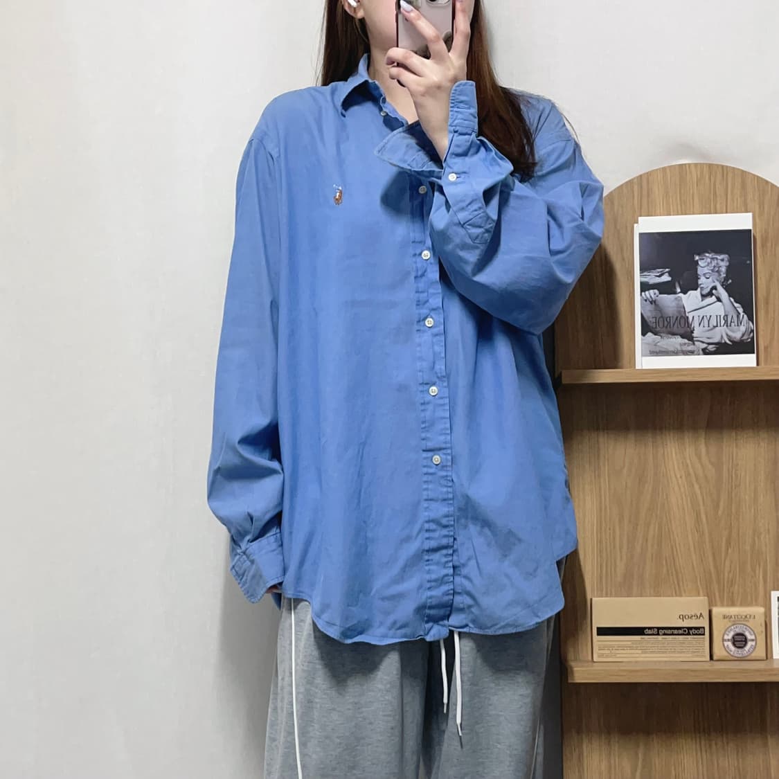 [정품] 폴로 딥소라 / 멀티포니 오버핏 셔츠 [ 16 ] 상품이미지3
