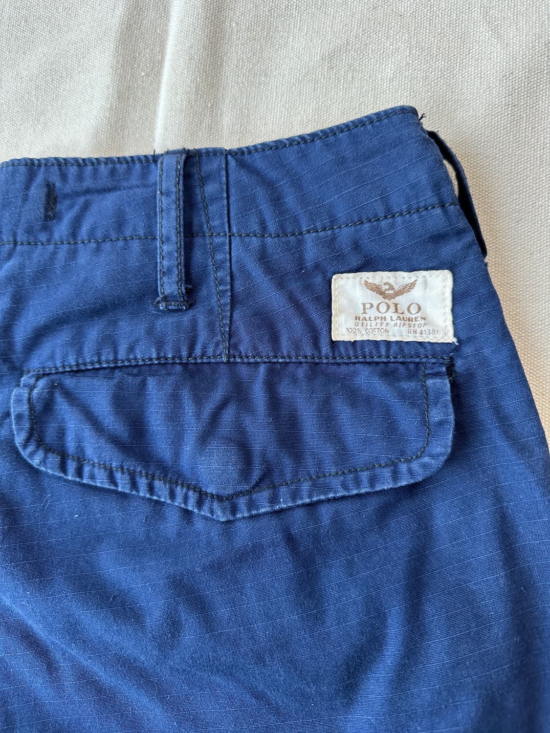 폴로 랄프로렌 립스탑 유틸리티 카고 쇼츠 네이비 30 상품이미지5