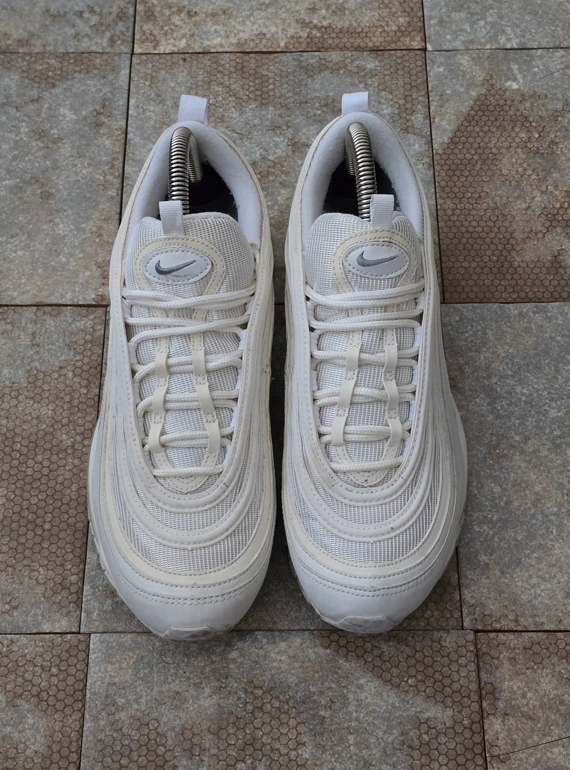 (260)나이키 에어맥스 97 트리플 화이트 상품이미지1