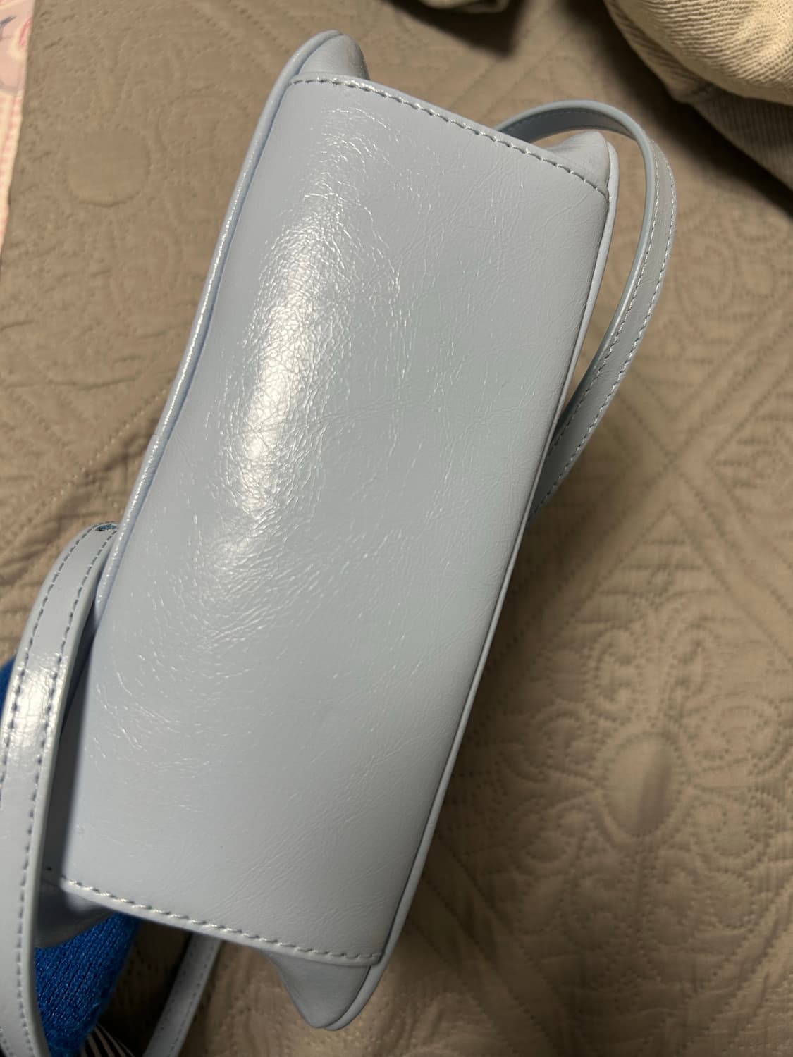 Rrace square fav bag sky blue 상품이미지4