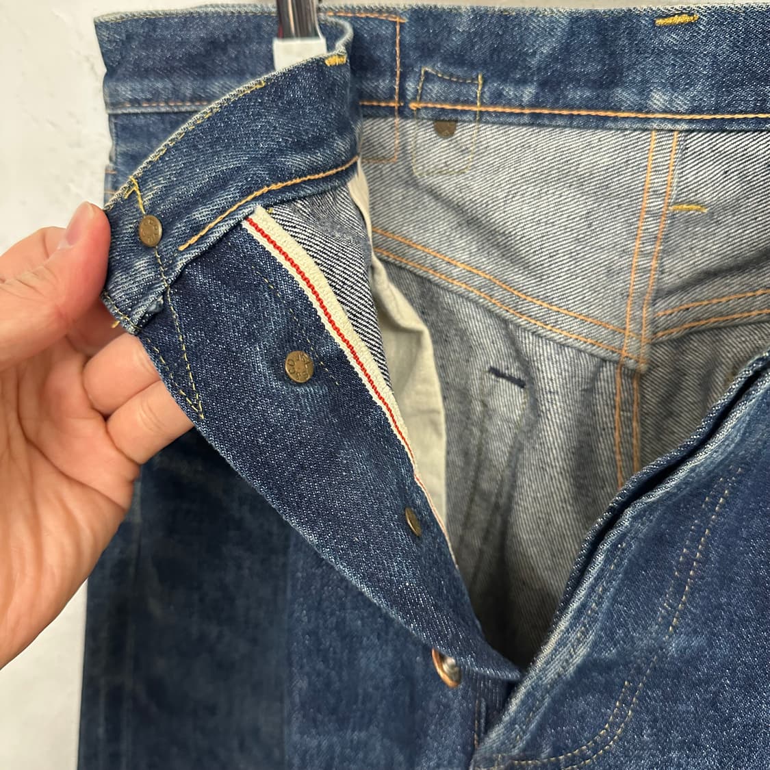 90‘s 에드윈 재팬 셀비지 데님진 상품이미지7