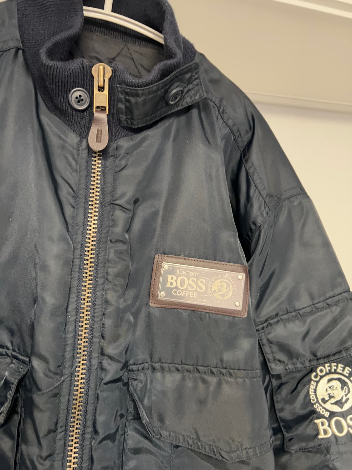 SUNTORY COFFEE BOSS MA-1 항공점퍼 상품이미지3