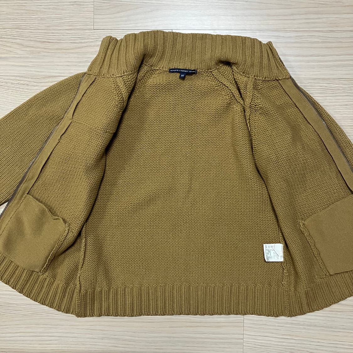 폴로 랄프로렌 스포츠 집업 자켓 베이지 상품이미지6