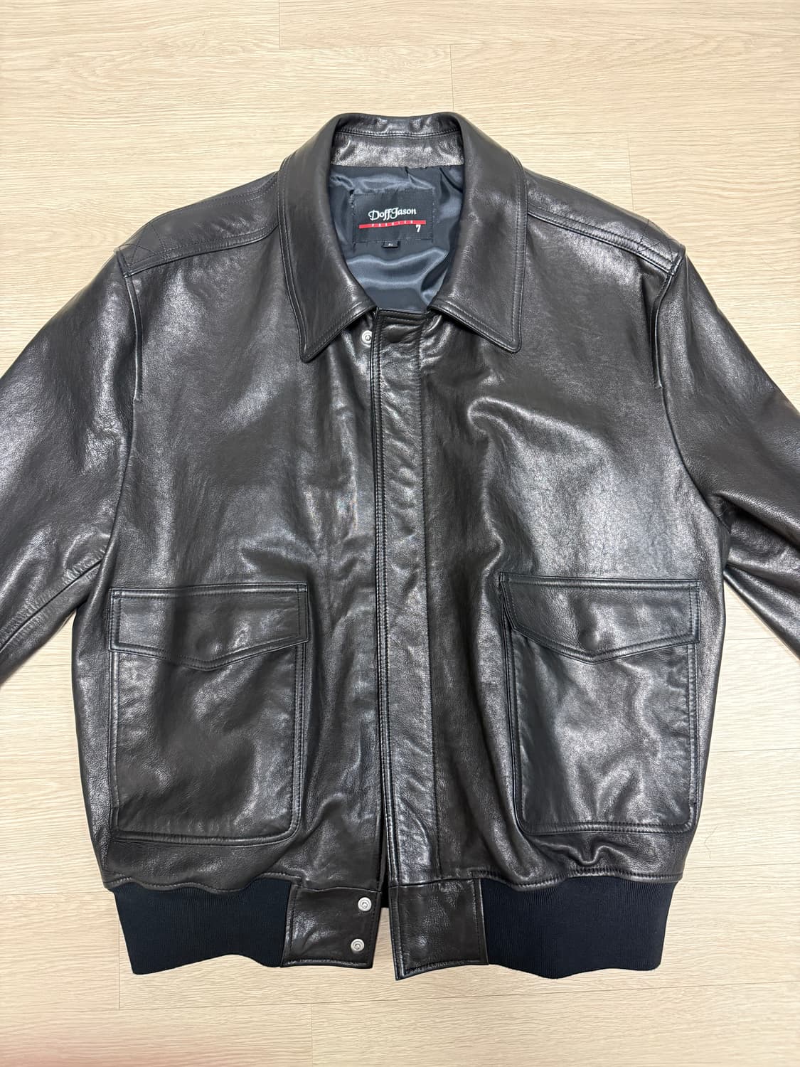 도프제이슨 프리미엄 클래식 A-2 가죽자켓 상품이미지2