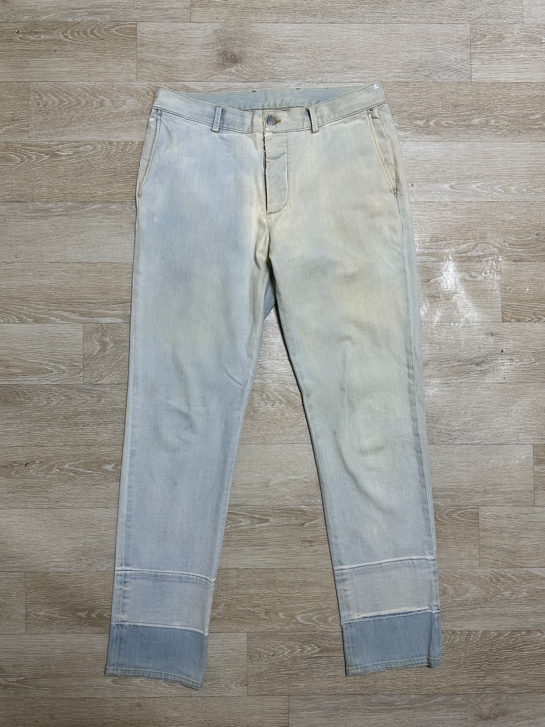 Maison Margiela Contrasting Hem Jeans 50 상품이미지6
