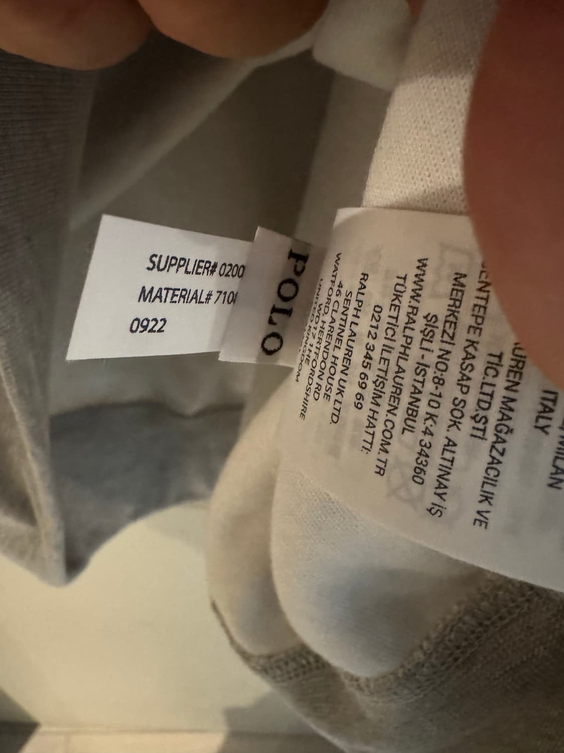 폴로 랄프로렌 더블니트 스웻셔츠 맨투맨 상품이미지3