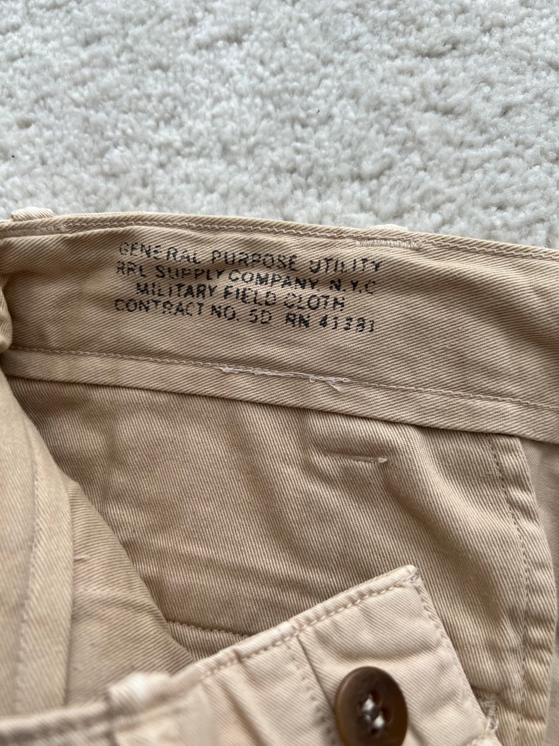 더블알엘 오피서 치노 베이지 상품이미지3