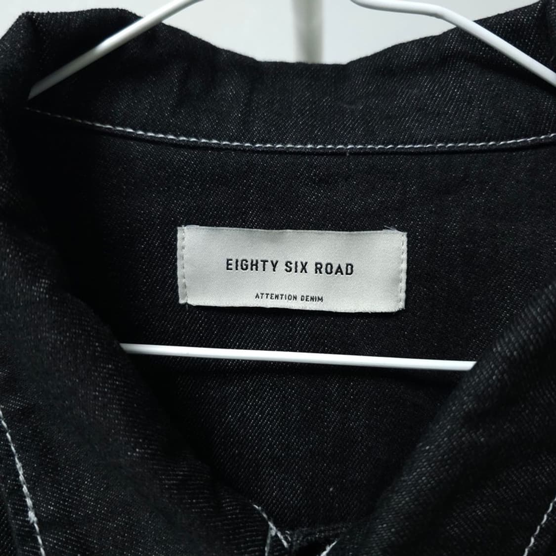 86로드 스티치 흑청자켓 L 상품이미지5