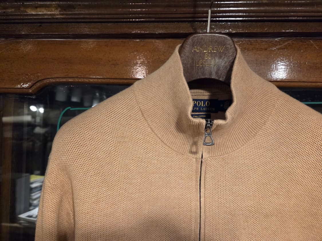 폴로랄프로렌 피마코튼 니트 짚업 상품이미지5