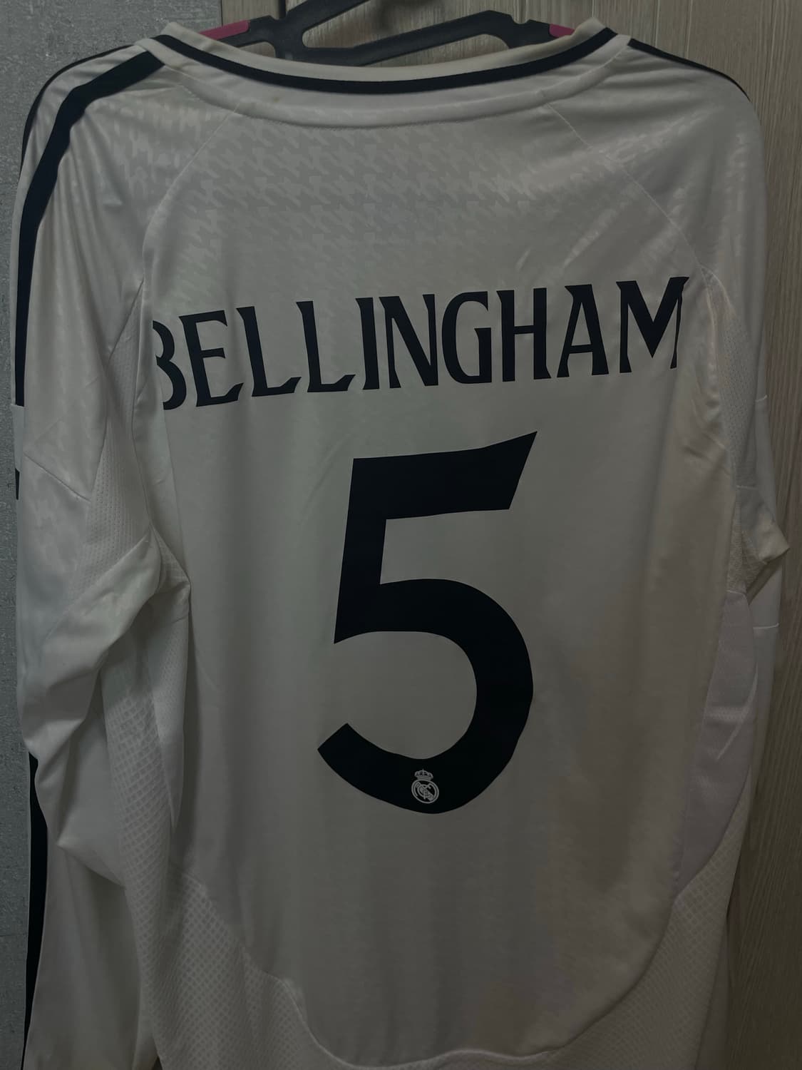 24/25 레알마드리드 롱슬리브 벨링엄 마킹 유니폼 상품이미지2