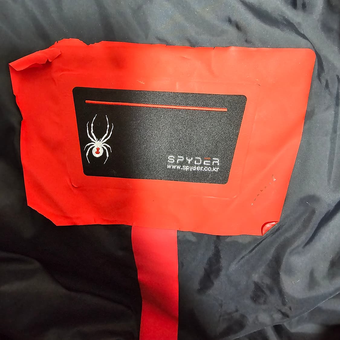 스파이더 US스키팀 덕다운롱패딩 XL 상품이미지3