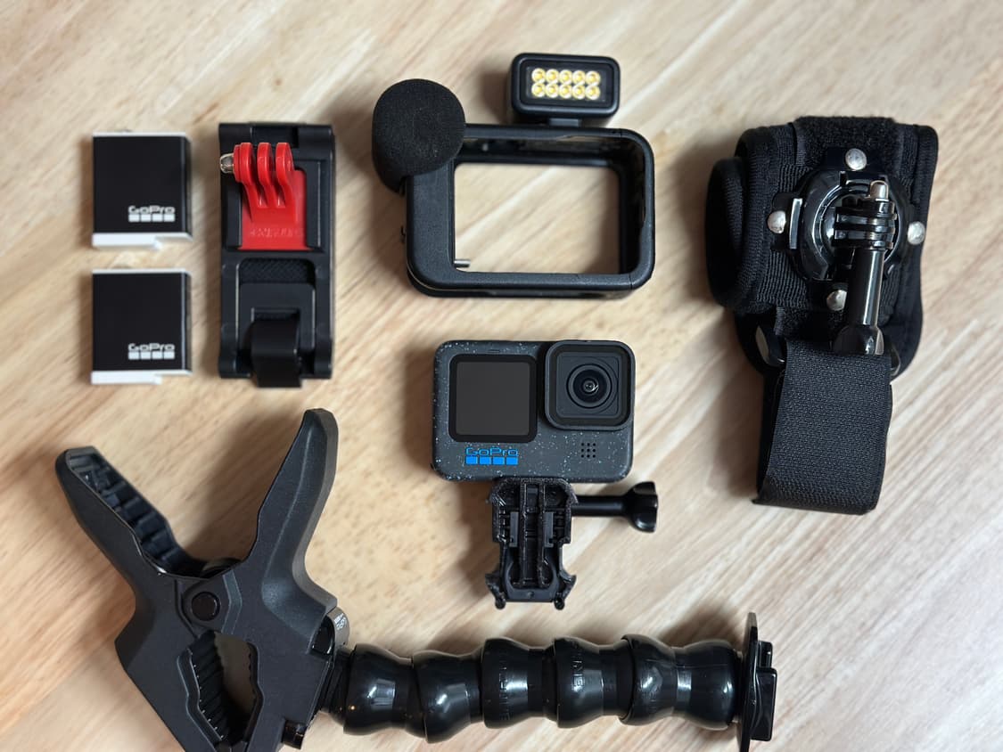 고프로12 블랙 + 브이로그 조명 하우징 + 액세서리 상품이미지7