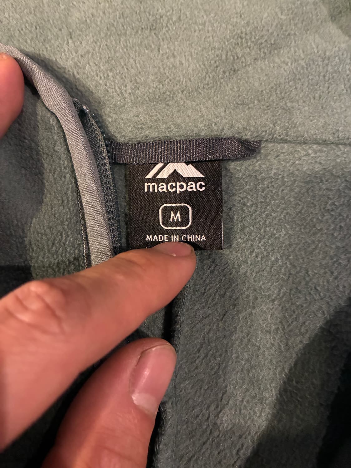 M) 뉴질랜드 MACPAC 하프집업 플리스 자켓 상품이미지2