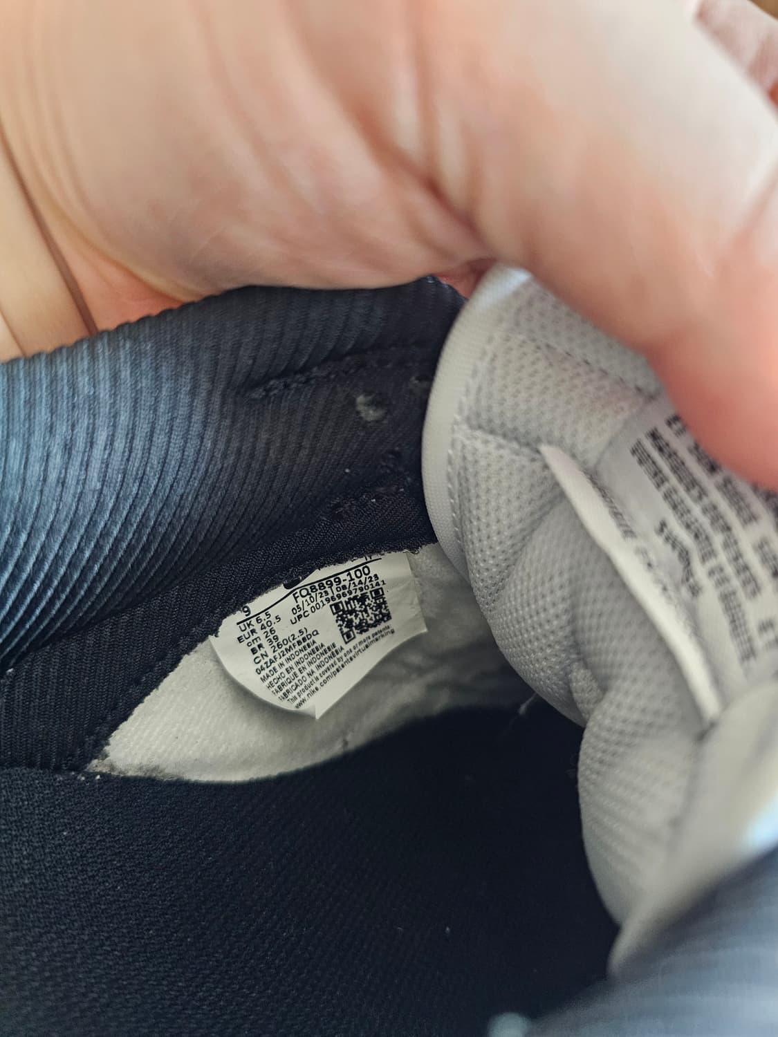 나이키 덩크 로우 범고래 260 상품이미지6