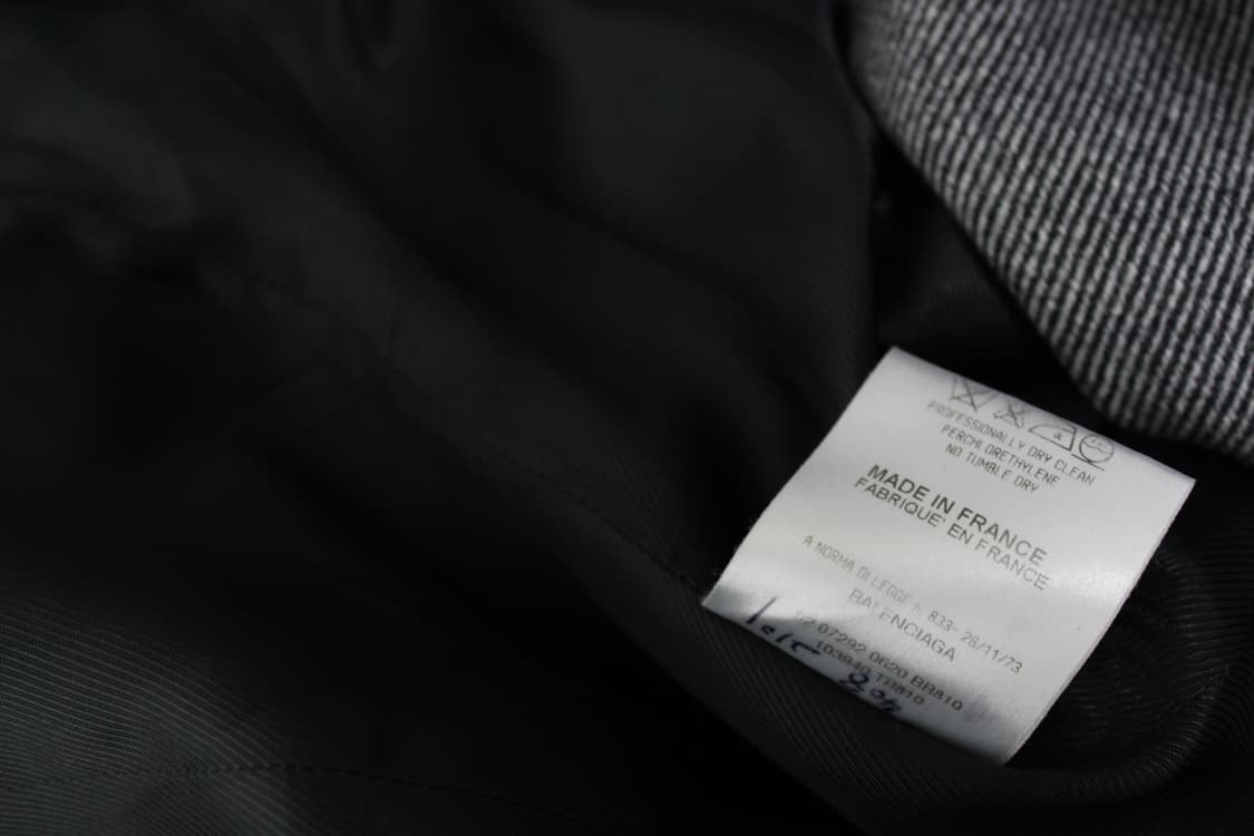 발렌시아가 퓨어 라나울 하이넥 트렌치코트 상품이미지9