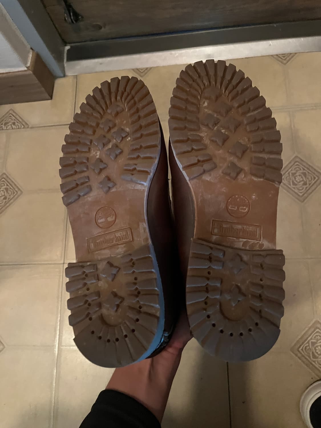 팀버랜드 보트슈즈 3아이 브라운 270 상품이미지3