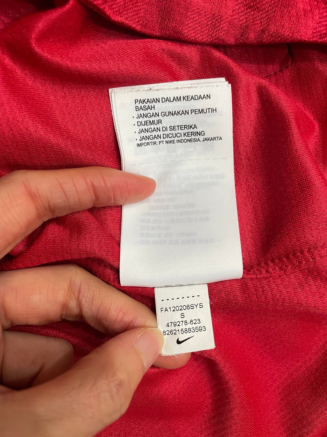 12-13 나이키 맨유 홈 유니폼 레드 상품이미지7