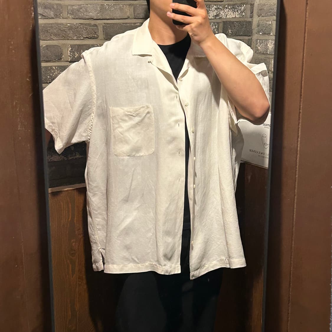 XXXL) 폴로 랄프로렌 빅사이즈 클래식 화이트 린넨 셔츠 상품이미지10