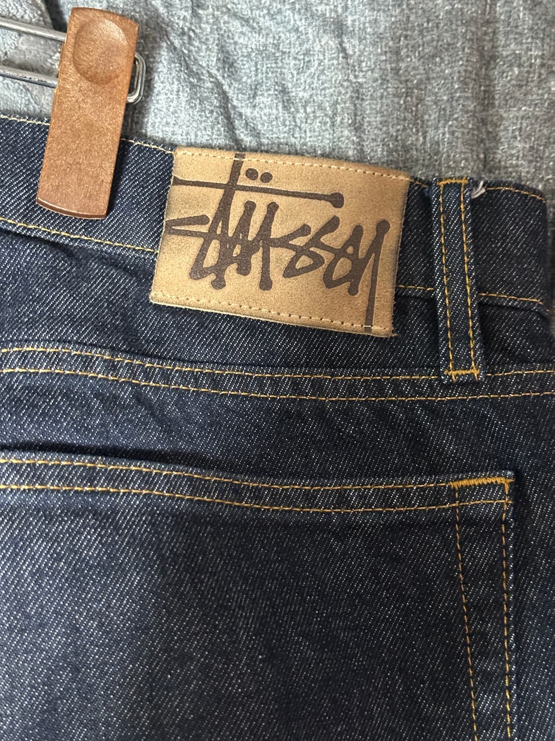 스투시 빅올진 34 실착 5회미만 정품 상품이미지3