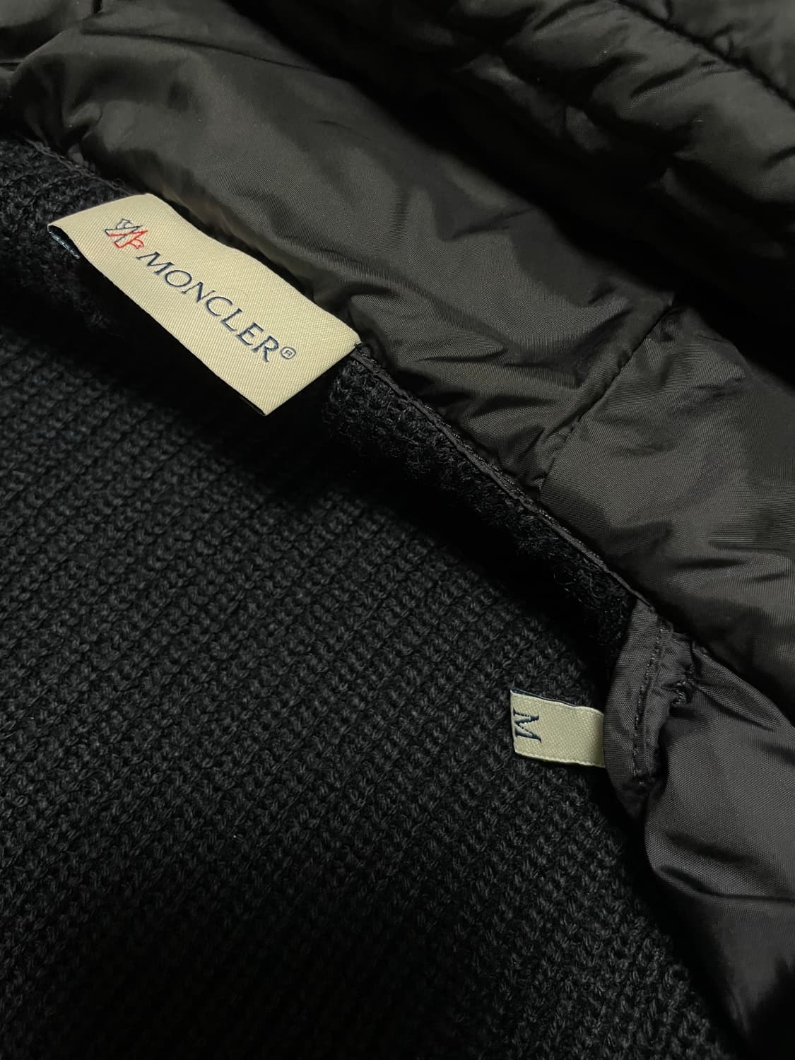 신세계백화점구매 {정품} 몽클레어 니트패딩 후드집업 가디건 상품이미지8