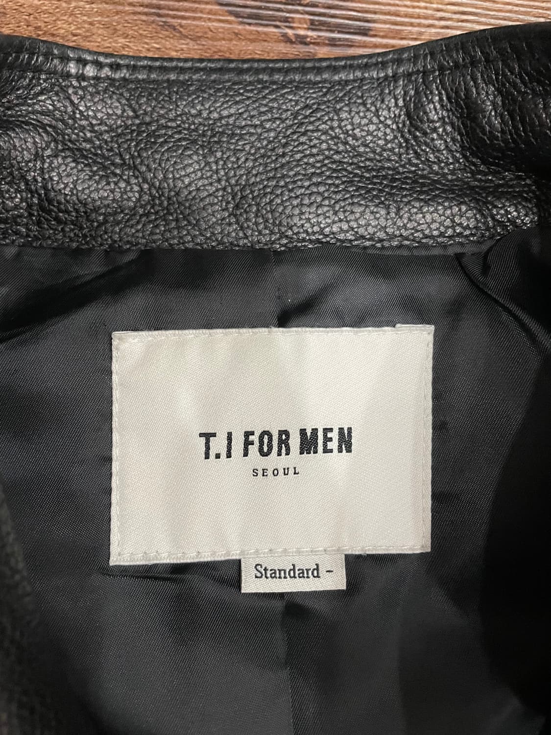 T.I FOR MEN 양가죽 라이더 자켓 상품이미지5