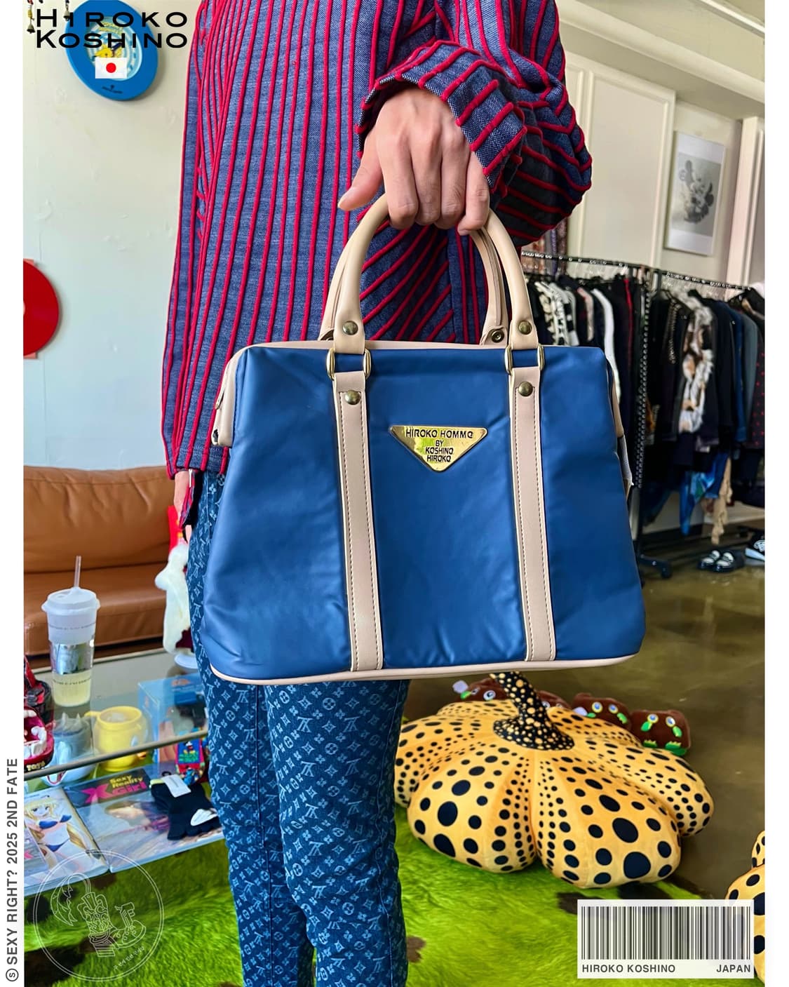 -1990s HIROKO KOSHINO Homme Old Hand Bag 상품이미지1
