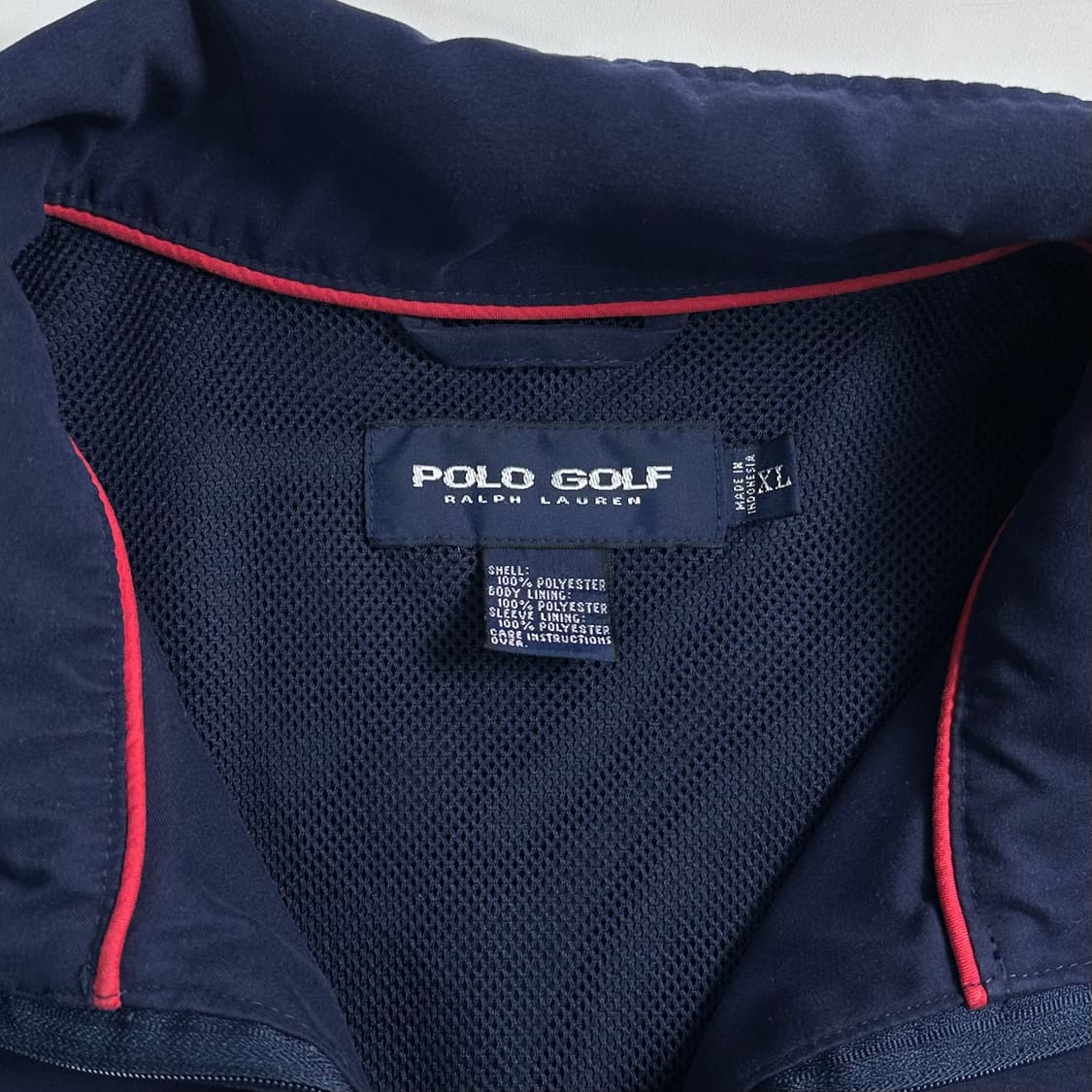 폴로 골프 폴리쉘 반집업  상품이미지7