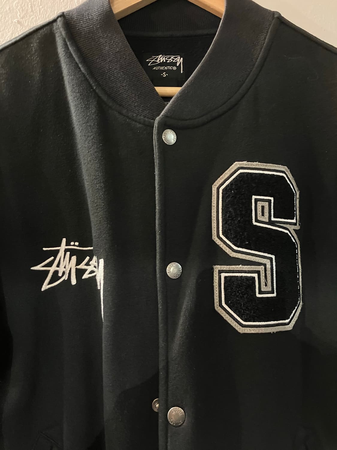 스투시 바시티 자켓 S 상품이미지2