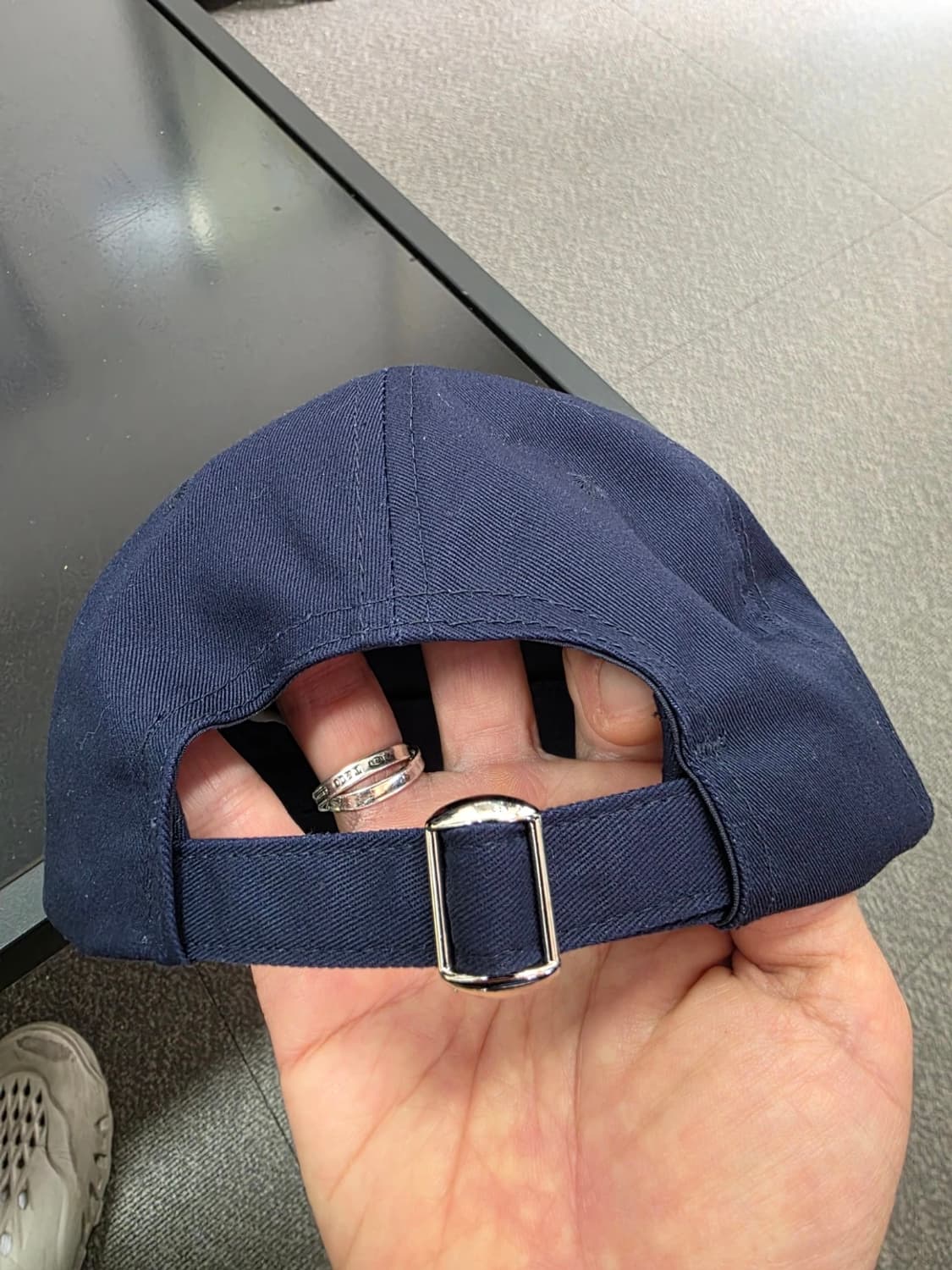 [새제품] PKMT 피키먼트 로고 볼캡 모자 네이비 상품이미지8