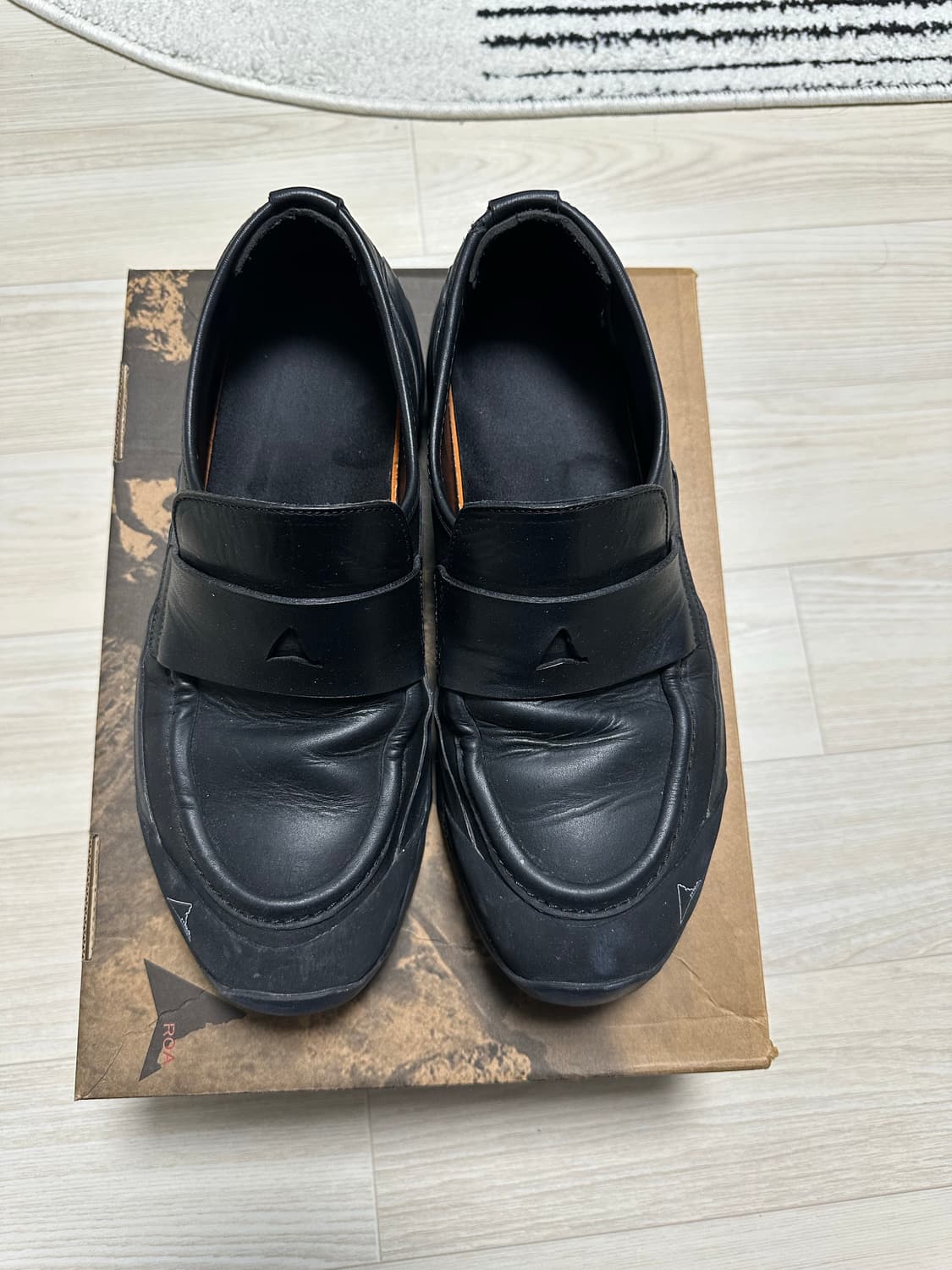 285) roa 로퍼 블랙 상품이미지2