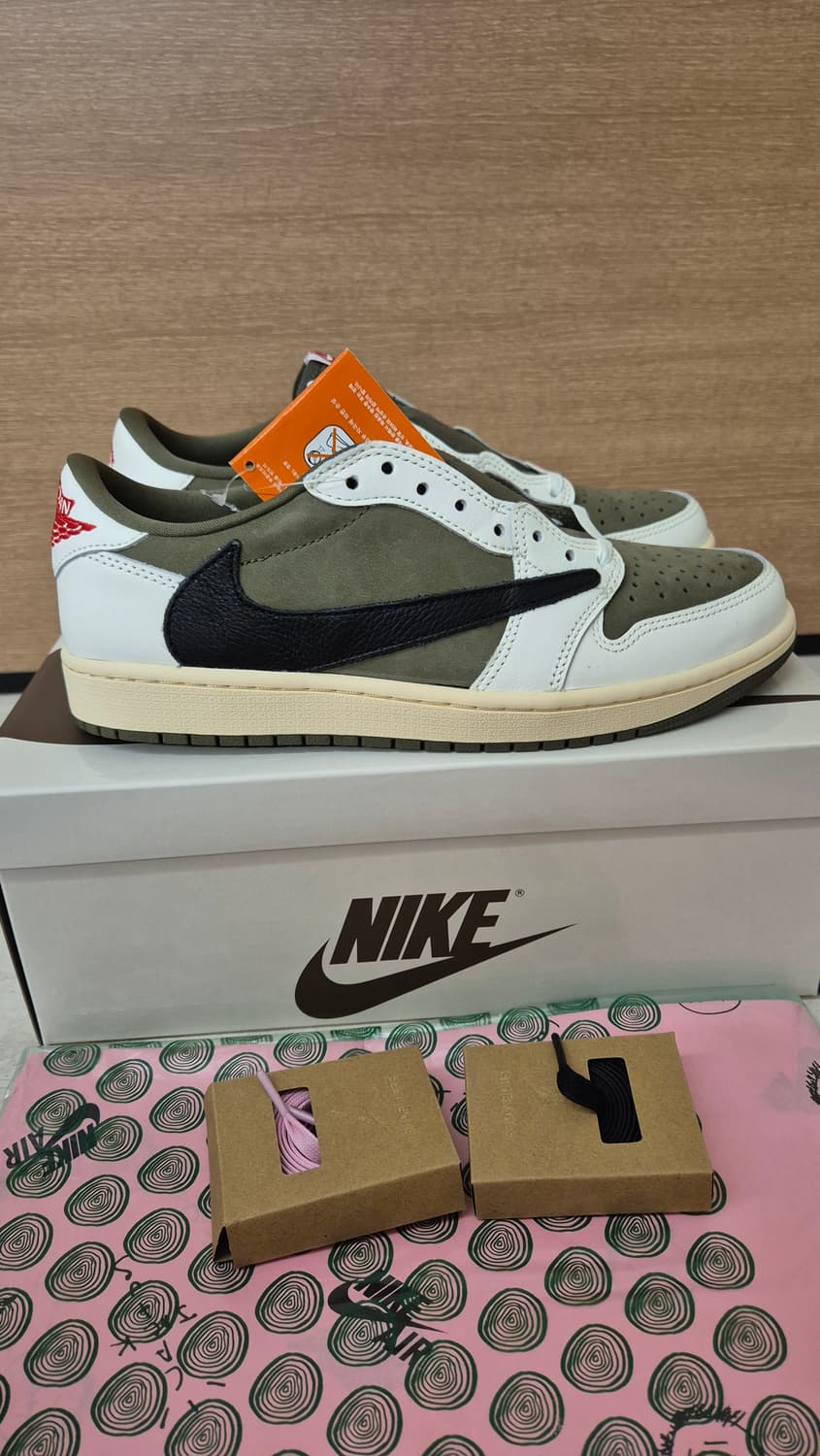 [새제품.270] 조던1 트래비스 스캇 상품이미지2