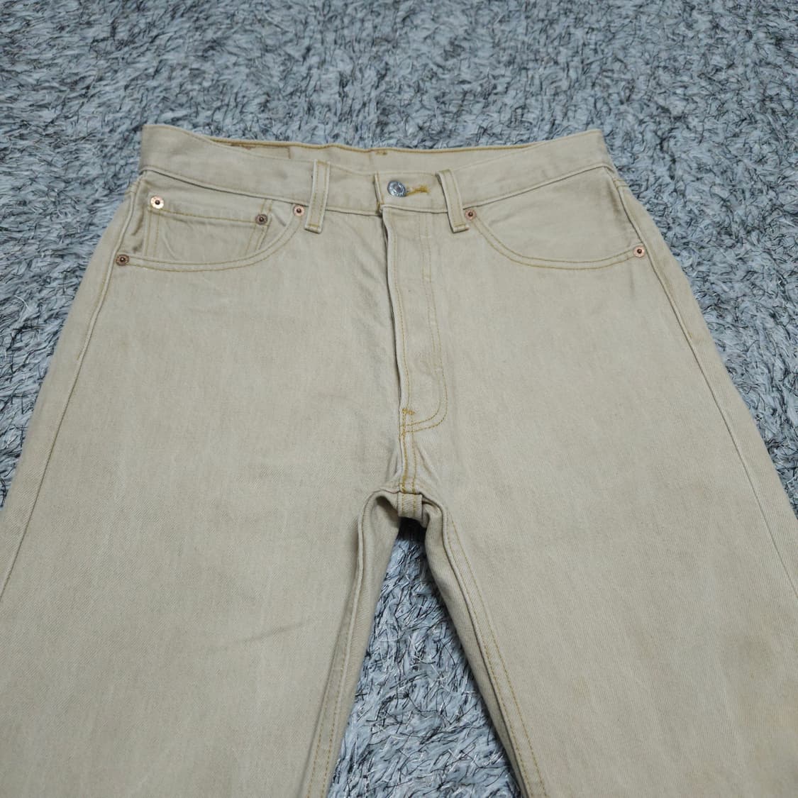 리바이스501) 30/32 베이지청바지 일자청바지 / 왕눈이샵 상품이미지2