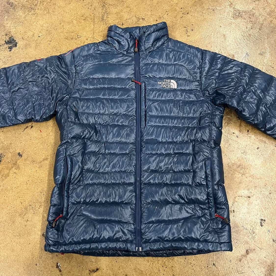 [정품/90] 노스페이스 패딩 네이비 800 b19 상품이미지3