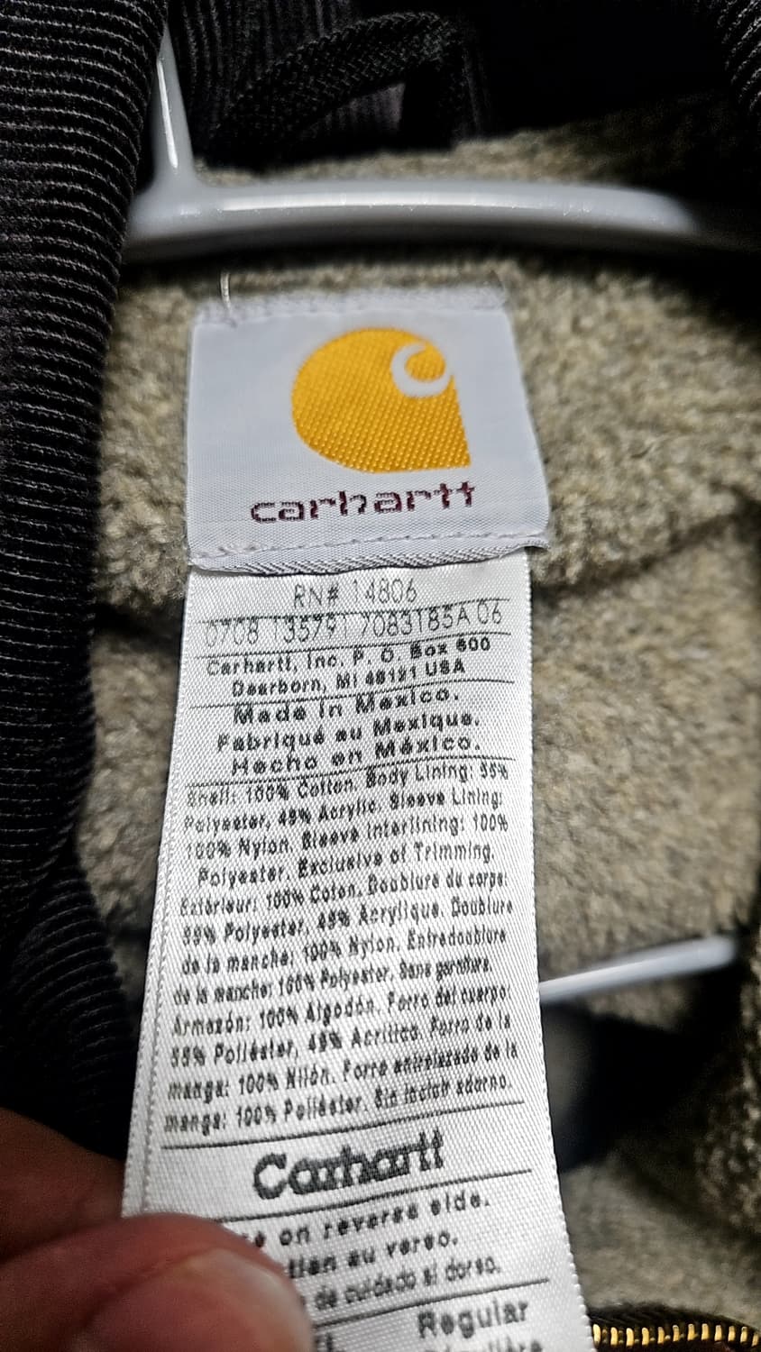 08 Carhartt DKB J164 자켓 2XL Rio Tinto  상품이미지9