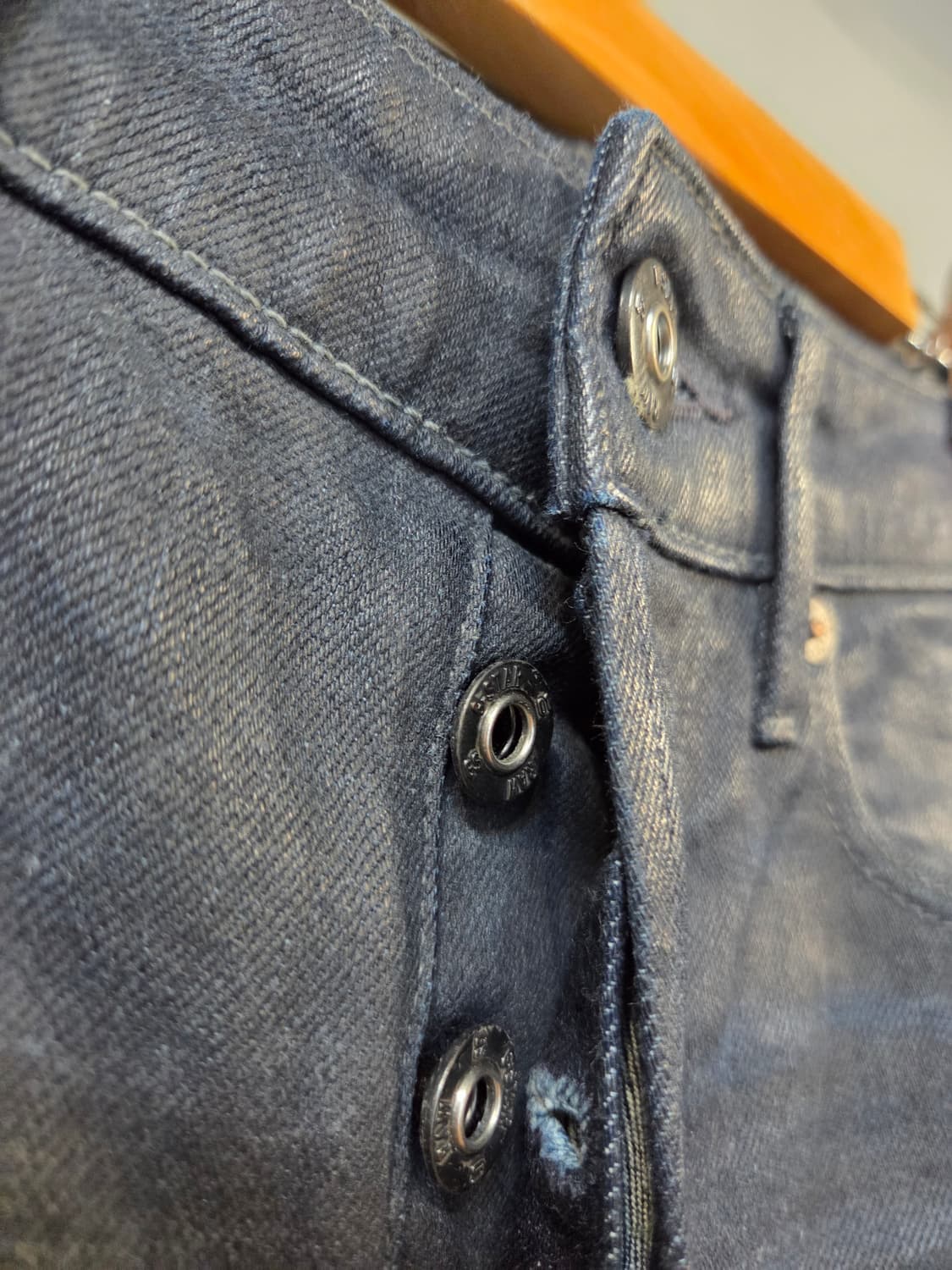 G-Star Raw 블랙 데님 청바지 사이드 지퍼(27)오일바지 상품이미지9