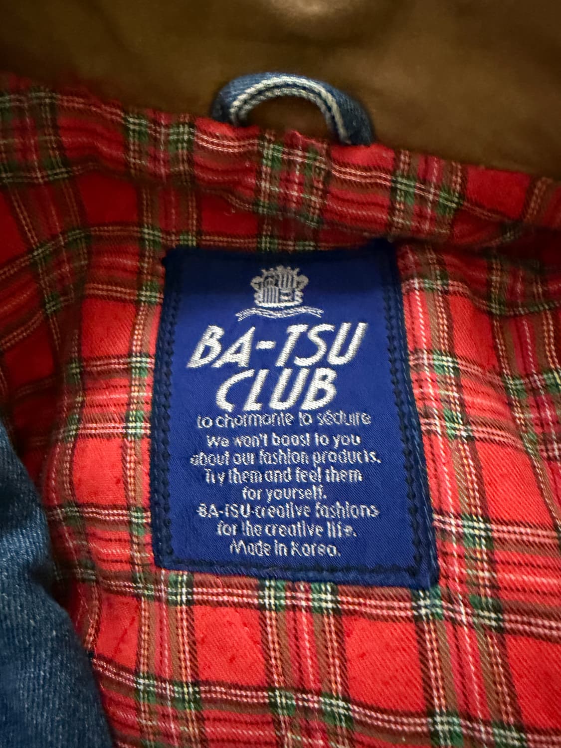 90년대 빈티지 데님 워크 자켓 상품이미지3